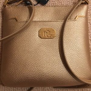 Gold Ralph Lauren Crossbody